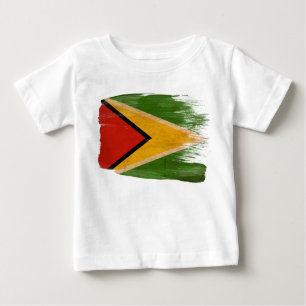 Camiseta Bandeira de Guyana
