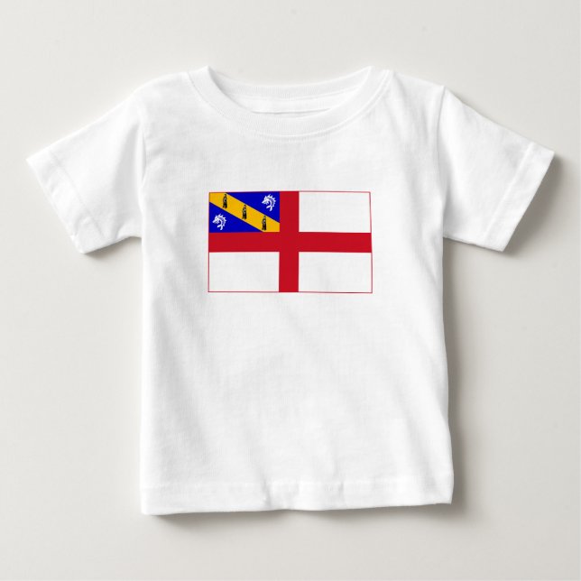 Camiseta Bandeira de Herm (Frente)