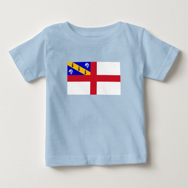 Camiseta Bandeira de Herm (Frente)
