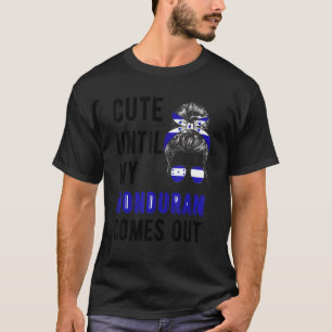 Camiseta Bandeira de Honduras Catracha Dna Hondureñas Teguc