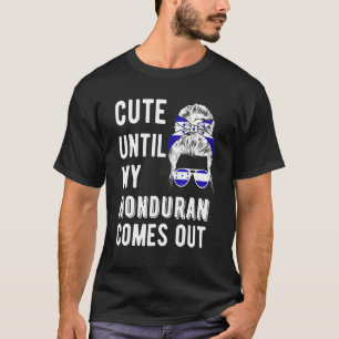 Camiseta Bandeira de Honduras Catracha DNA Hondurenhas Tegu