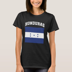 Camiseta Bandeira de Honduras Cultura Hondurenha Patrimônio
