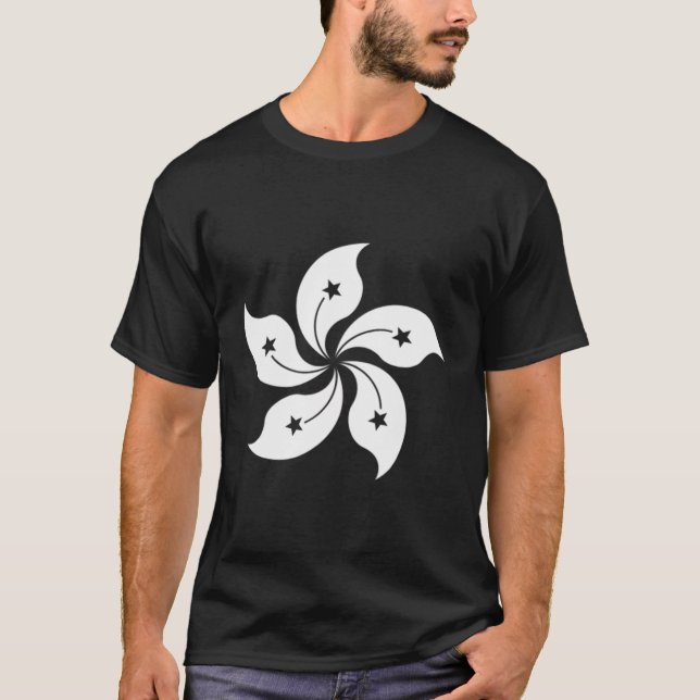 Camiseta Bandeira de Hong Kong Kongese (Frente)