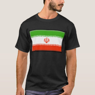 Camiseta Bandeira de Irã