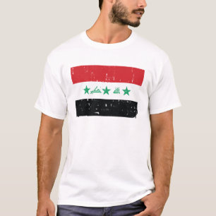 Camiseta Bandeira de Iraque