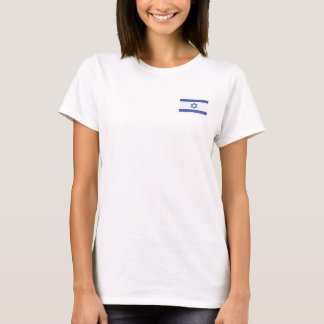 Camiseta bandeira de Israel