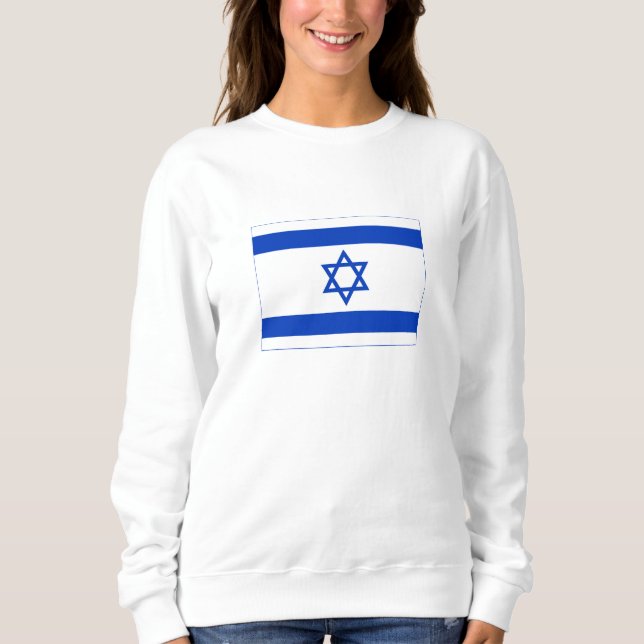 Camiseta Bandeira de Israel (Frente)