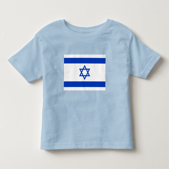 Camiseta Bandeira de Israel (Frente)