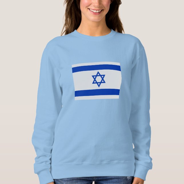 Camiseta Bandeira de Israel (Frente)