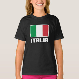 Camiseta Bandeira de Italia