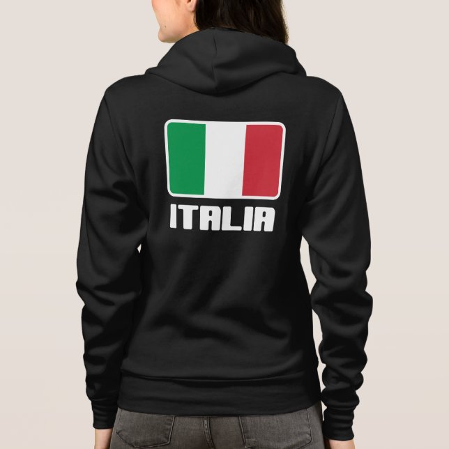 Camiseta Bandeira de Italia (Verso)