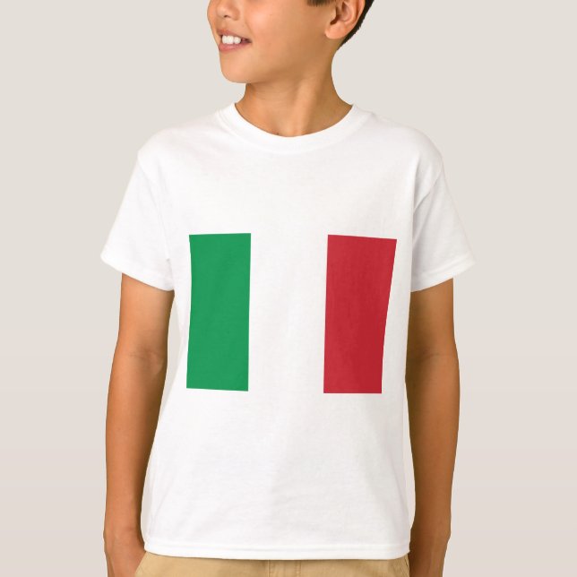 Camiseta Bandeira de Itália (Frente)