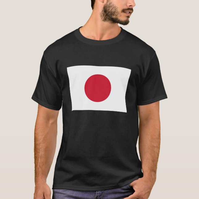 Camiseta Bandeira de Japão (Frente)
