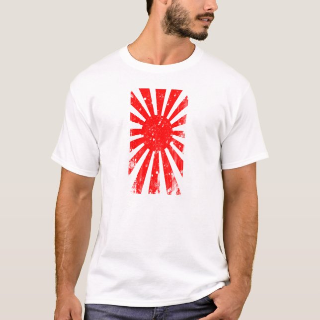Camiseta Bandeira de Japão (Frente)