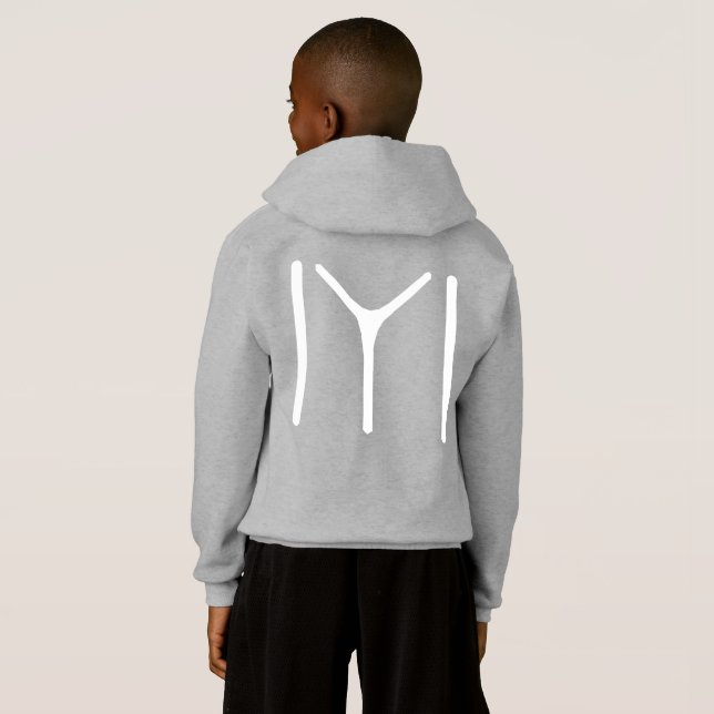 Camiseta Bandeira de Kayi Tribe IYI (Parte Traseira Completa)