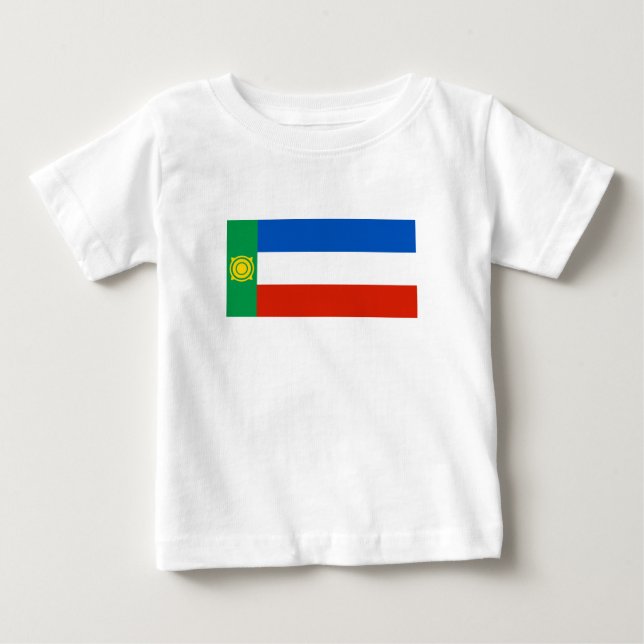 Camiseta Bandeira de Khakassia (Frente)