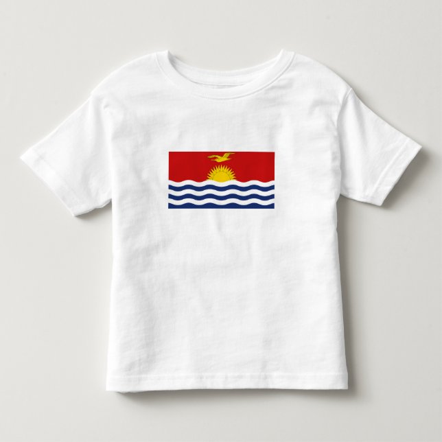 Camiseta Bandeira de Kiribati (Frente)