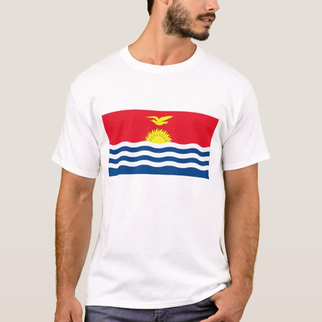 Camiseta Bandeira de Kiribati (Frente)