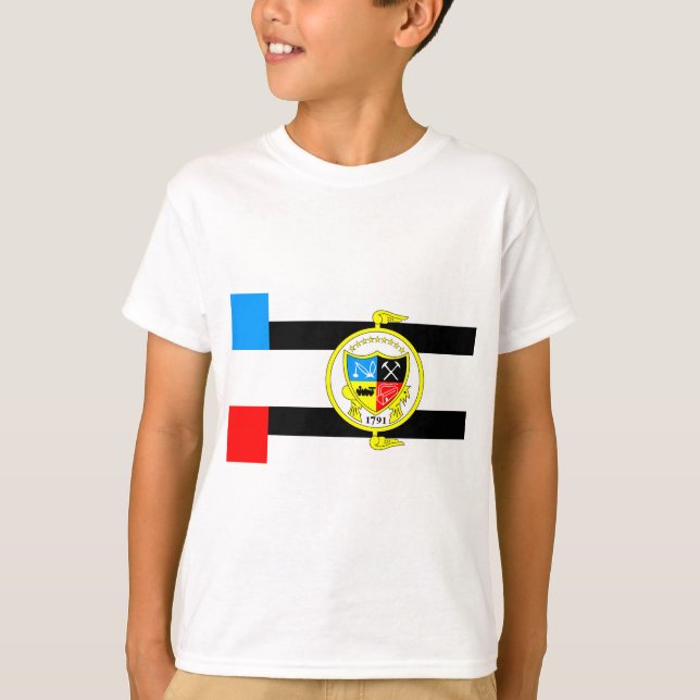 Camiseta Bandeira de Knoxville, Tennessee (Frente)