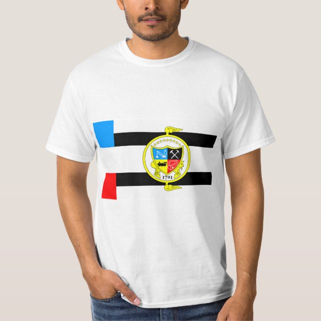 Camiseta Bandeira de Knoxville, Tennessee (Frente)