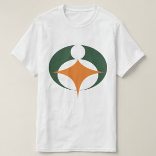 Camiseta Bandeira de Koga, Shiga, Japão