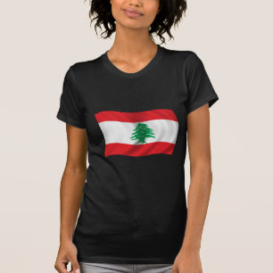 Camiseta Bandeira de Líbano
