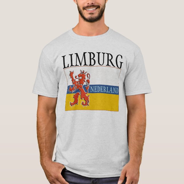 Camiseta Bandeira de Limburgo (Frente)