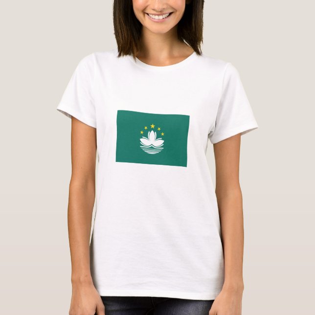 Camiseta Bandeira de Macau (Frente)