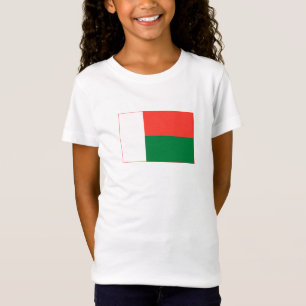 Camiseta Bandeira de Madagascar