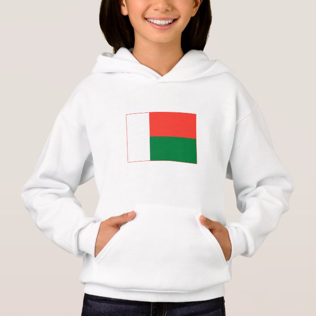 Camiseta Bandeira de Madagascar (Frente)