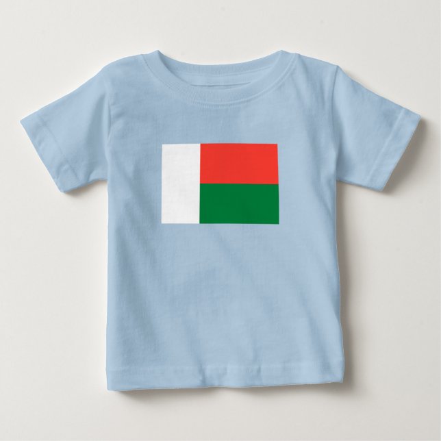 Camiseta Bandeira de Madagáscar (Frente)
