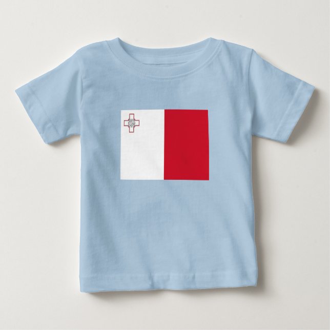 Camiseta Bandeira de Malta (Frente)