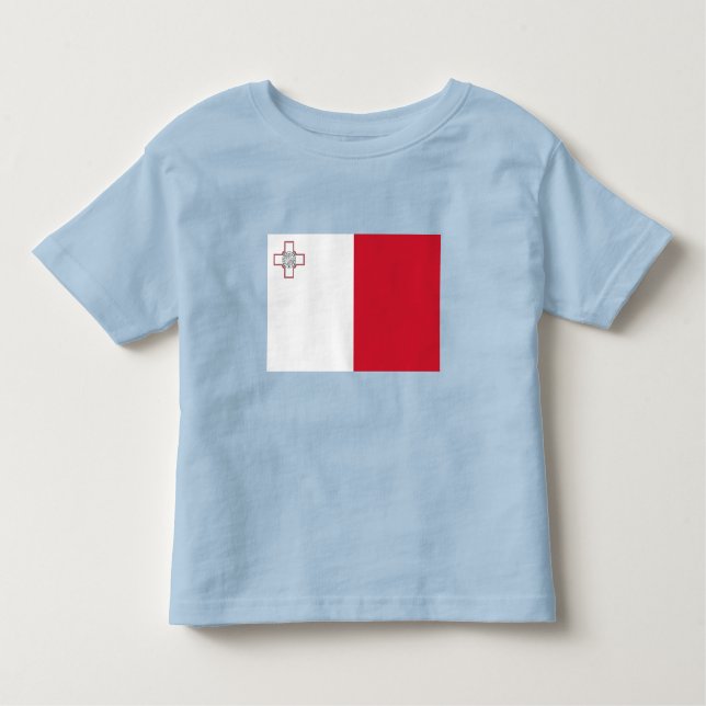 Camiseta Bandeira de Malta (Frente)