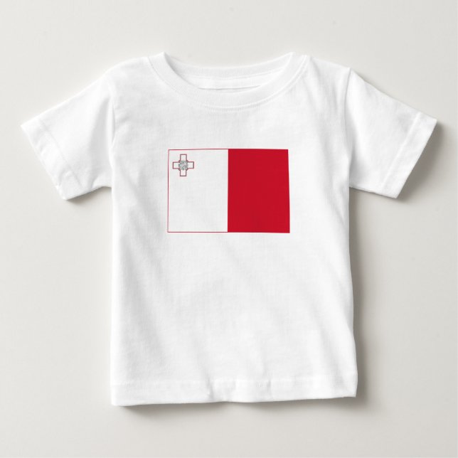 Camiseta Bandeira de Malta (Frente)