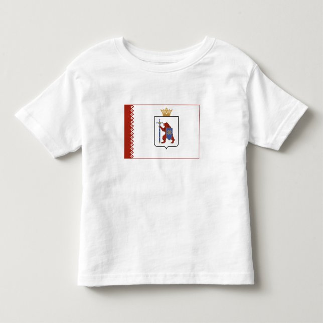 Camiseta Bandeira de Mari El (Frente)