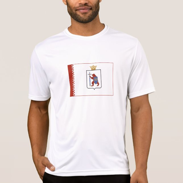 Camiseta Bandeira de Mari El (Frente)