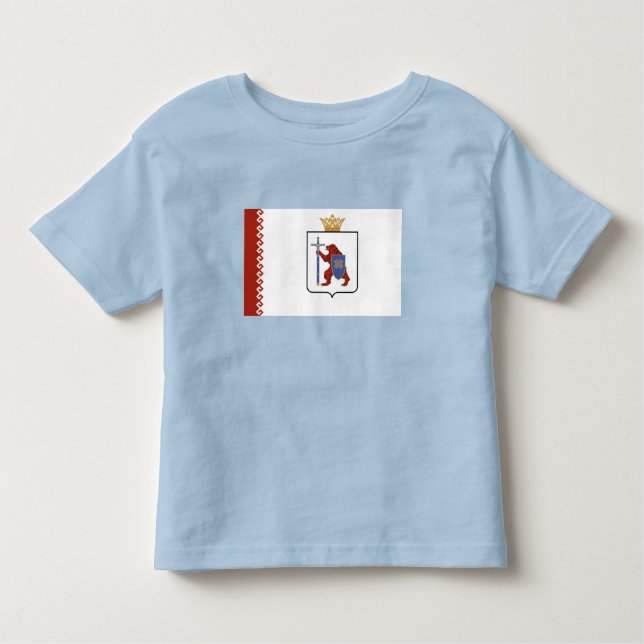 Camiseta Bandeira de Mari El (Frente)