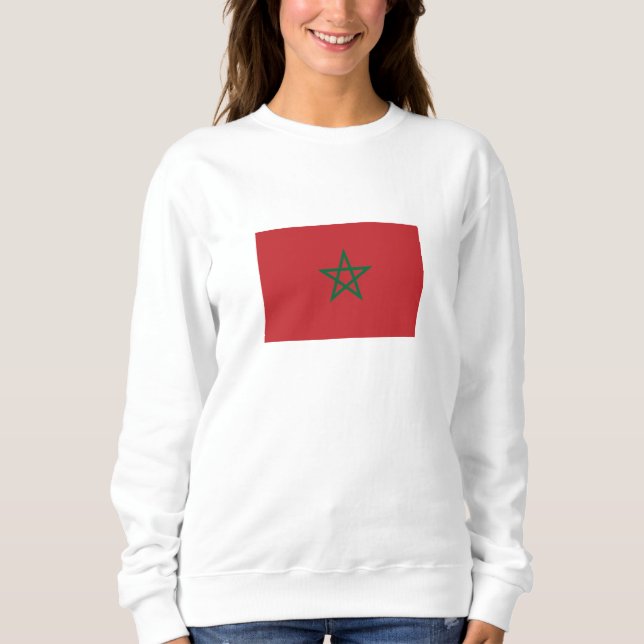 Camiseta Bandeira de Marrocos (Frente)