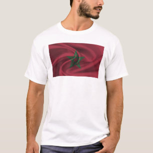 Camiseta Bandeira De Marrocos
