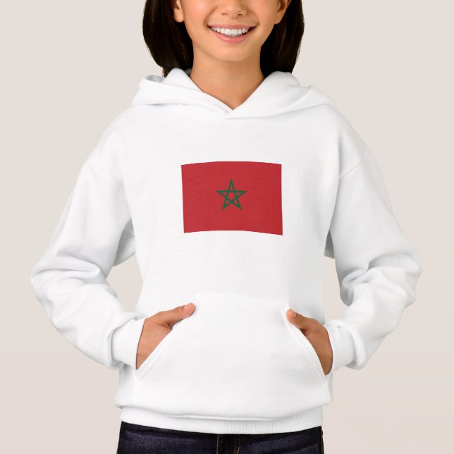 Camiseta Bandeira de Marrocos (Frente)