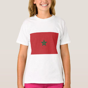 Camiseta Bandeira de Marrocos