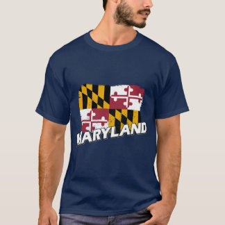 Camiseta bandeira de Maryland 1