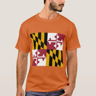 Camiseta bandeira de Maryland 2