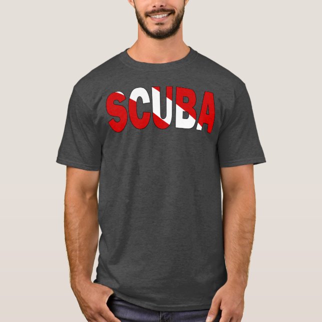 Camiseta Bandeira de Mergulho (Frente)