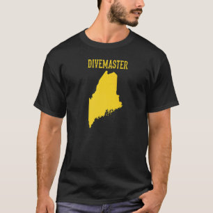 Camiseta Bandeira de Mergulho Instrutor de Mergulho Autônom