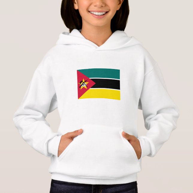 Camiseta Bandeira de Moçambique (Frente)