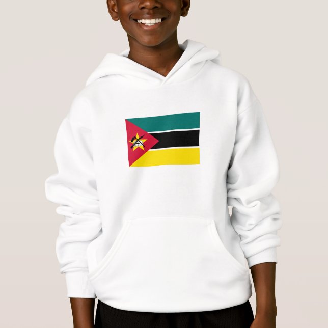 Camiseta Bandeira de Moçambique (Frente)