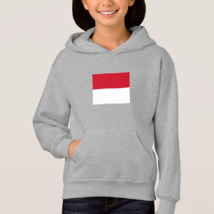 Camiseta Bandeira de Mônaco