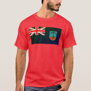 Camiseta Bandeira de Montserrat