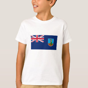Camiseta Bandeira de Montserrat